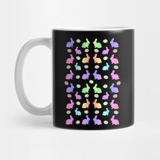 CUTE Pastel Bunnies And Easter Eggs Mug